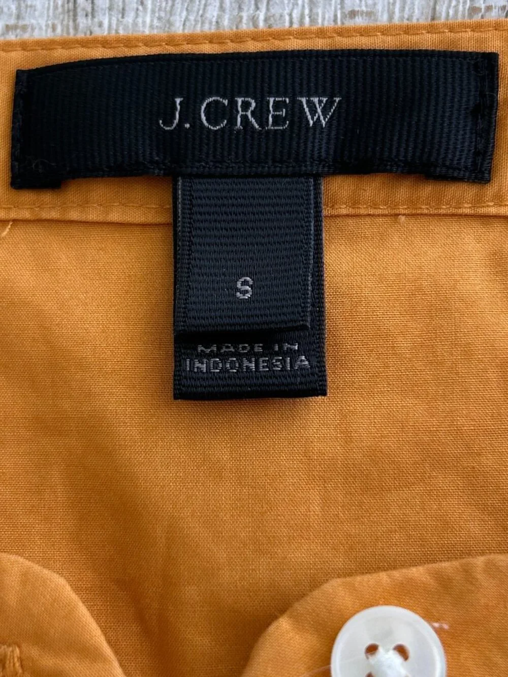 J. Crew Marigold Orange Yellow Eyelet Bell Sleeves Embroidered Dress Sz Small